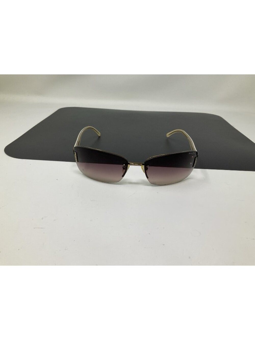 Vintage Ralph Lauren Sunglasses RA 4012 111/13 Rimless 62-16 130
